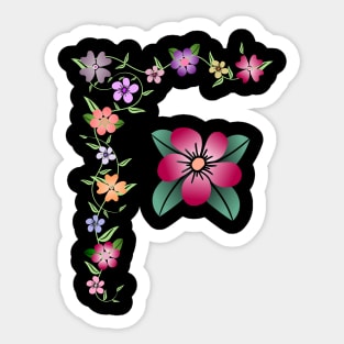 flower tendril, blooming, bloom, bunch of flowers Sticker